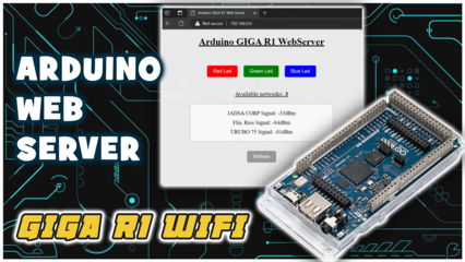 Arduino Giga Webserver